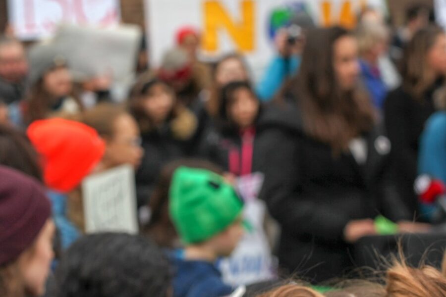Climate protest